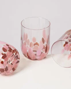 Motel a Miio Alegria - Glass Large drops amber pink Flash Sale
