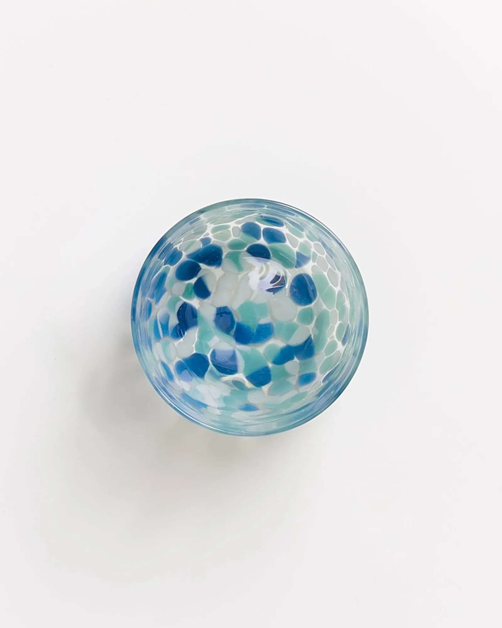 Motel a Miio Alegria - Glass Large drops blue white New