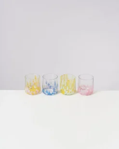 Motel a Miio Alegria - Glass Small Big Drops Pink Yellow big drops rosa gelb Discount