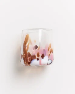 Motel a Miio Alegria - Glass Small Big Drops Amber Pink drops bernstein rosa Best