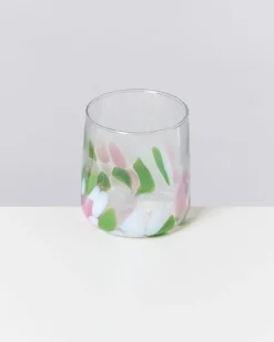 Motel a Miio Alegria - Glass Small Big Drops Pink Green drops rosa grün Hot