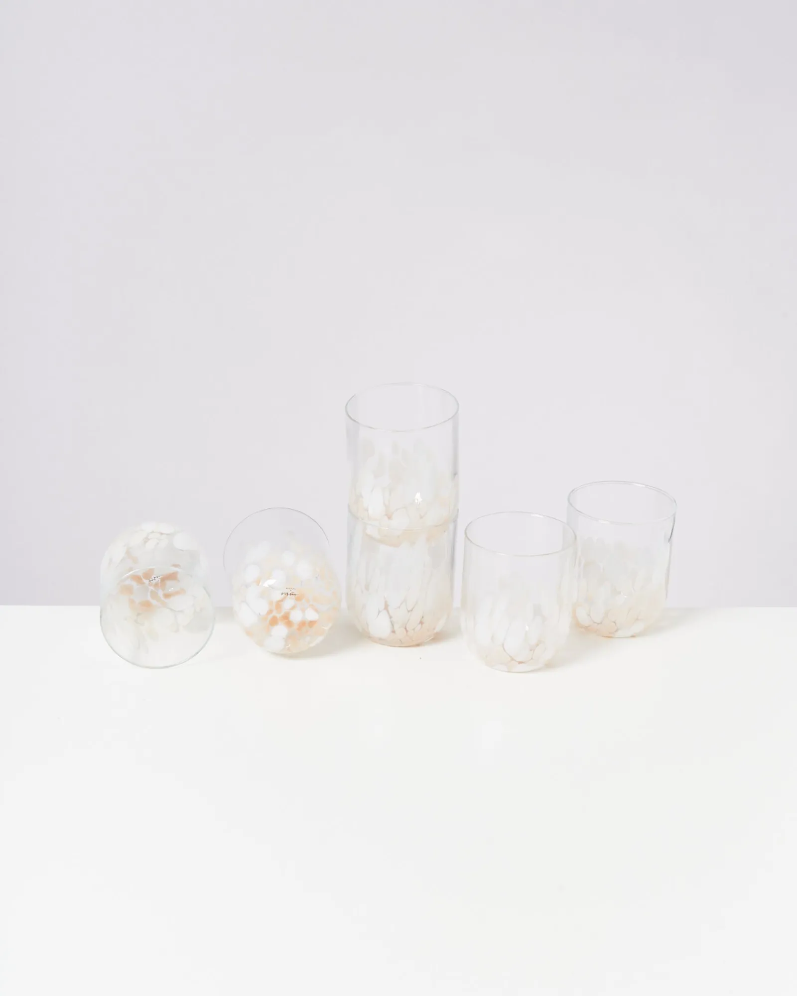 Motel a Miio Alegria - Set Of 6 Glasses Large Drops sand Sale