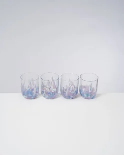 Motel a Miio Alegria - Set Of 4 Glasses Large c drops lila Flash Sale