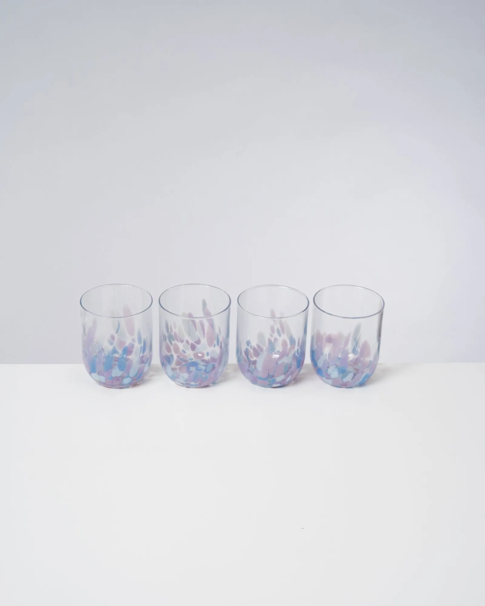 Motel a Miio Alegria - Set Of 4 Glasses Large c drops lila Flash Sale