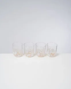 Motel a Miio Alegria - Set Of 4 Glasses Large Drops sand Outlet
