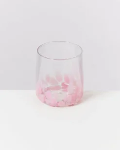 Motel a Miio Alegria - Set Of 4 Glasses Small Big Drops Pink big drops rosa Clearance