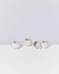 Motel a Miio Areia - Set Of 4 Espressomugs sand Flash Sale