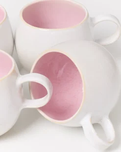 Motel a Miio Areia - Set Of 4 Mugs Big rose Shop