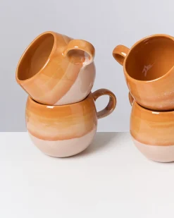 Motel a Miio Bica - Set Of 4 Mugs Big orange Best