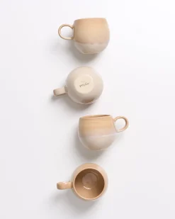 Motel a Miio Bica 4er Set Tasse Klein sand Discount