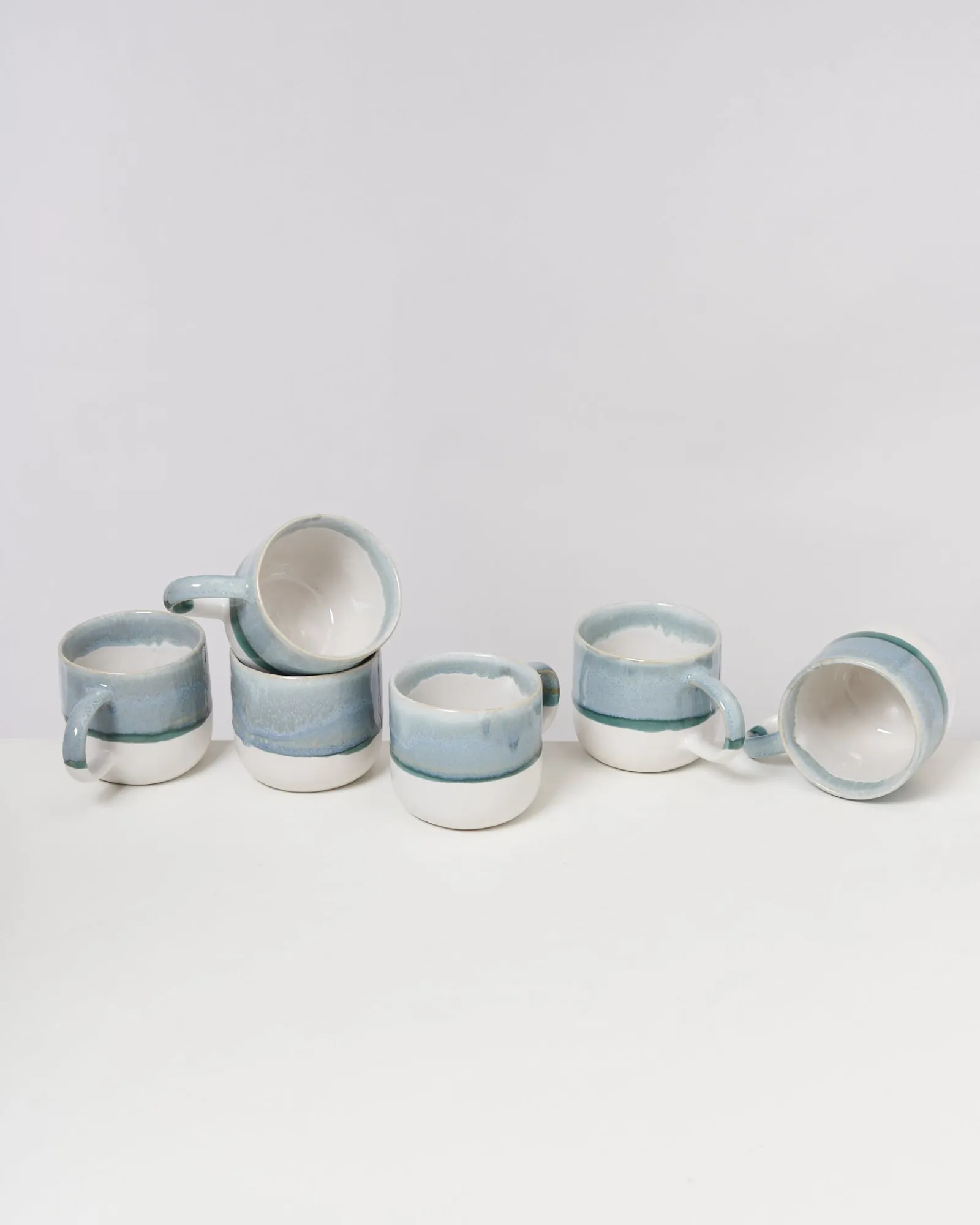 Motel a Miio Coimbra - Set Of 6 Mugs Big greyblue Cheap