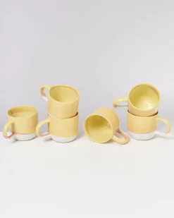 Motel a Miio Coimbra - Set Of 6 Teamugs Yellow gelb Best Sale