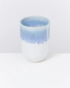 Motel a Miio Copa Alto - Set Of 4 Cups Blue White blau weiß Flash Sale