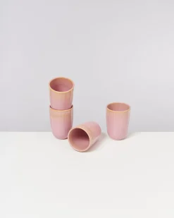 Motel a Miio Copa Alto - Set Of 4 Cups Big Yellow Rosé gelb rosé Fashion