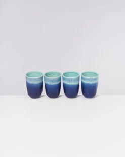Motel a Miio Copa Alto - Set Of 4 Cups Big Turquoise türkis Cheap