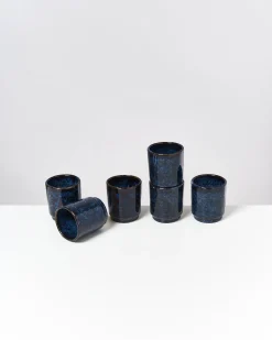 Motel a Miio Cordoama - Set Of 6 Cups Small dark blue Discount