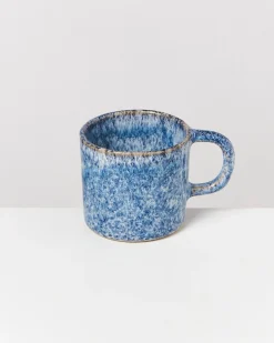Motel a Miio Cordoama - Set Of 6 Mugs Small Blue Speckled speckled blue Best