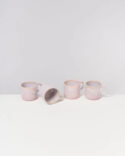 Motel a Miio Cordoama - Set Of 4 Mugs Small rose Outlet