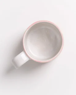 Motel a Miio Costeira Nódoa Tasse Gestreift rosa weiß Sale