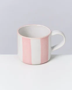 Motel a Miio Costeira Nódoa Tasse Gestreift rosa weiß Sale
