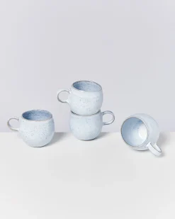 Motel a Miio Frio - Set Of 4 Mugs Big blau weiß Outlet