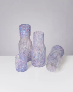 Motel a Miio Joia - Decanter Drops Blue Lilac blau lila Cheap