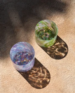 Motel a Miio Joia - Glass Large Drops green pink Shop