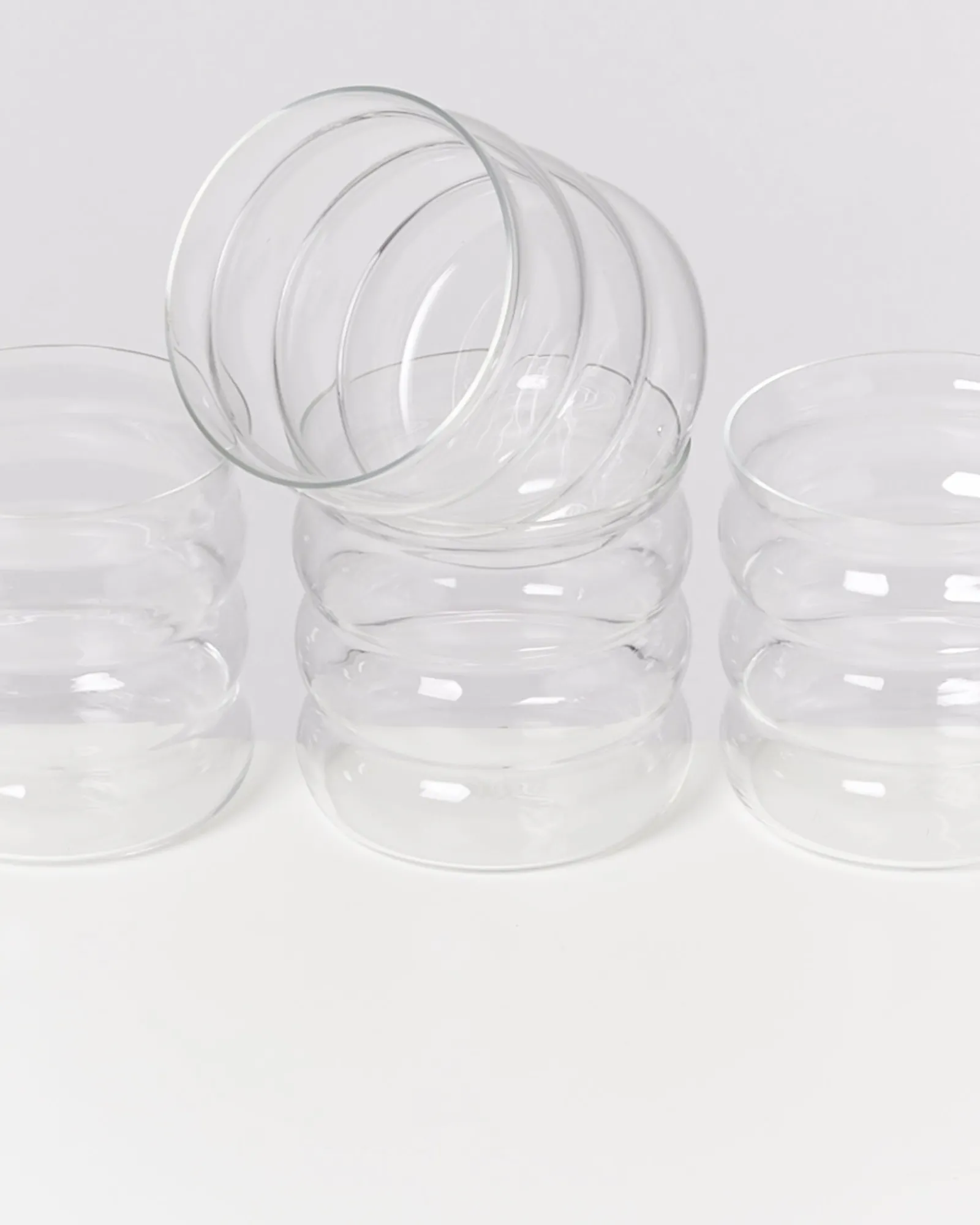 Motel a Miio Joia - Set Of 4 Glasses Bubble Classic transparent Discount