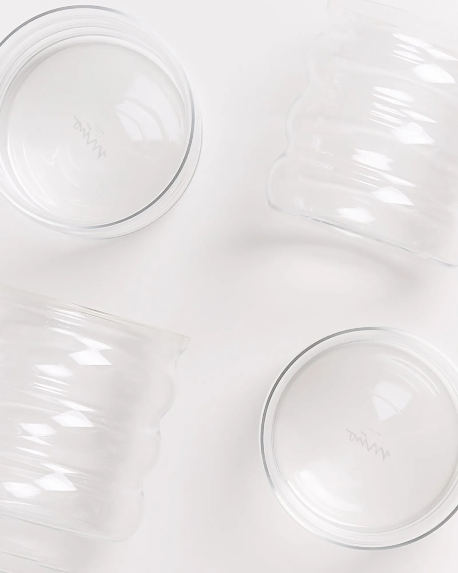 Motel a Miio Joia - Set Of 4 Glasses Bubble Classic transparent Discount