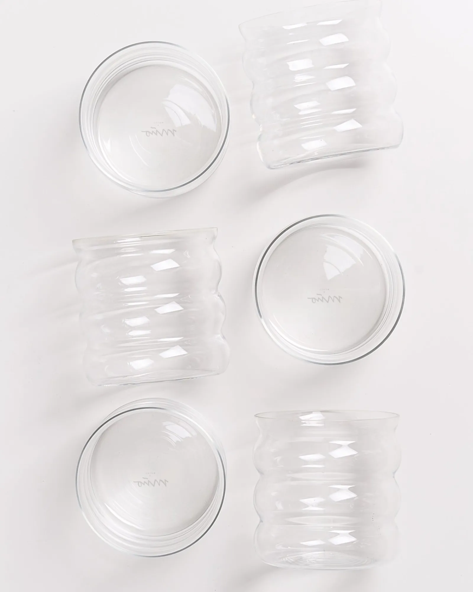 Motel a Miio Joia - Set Of 6 Glasses Bubble Classic transparent Flash Sale