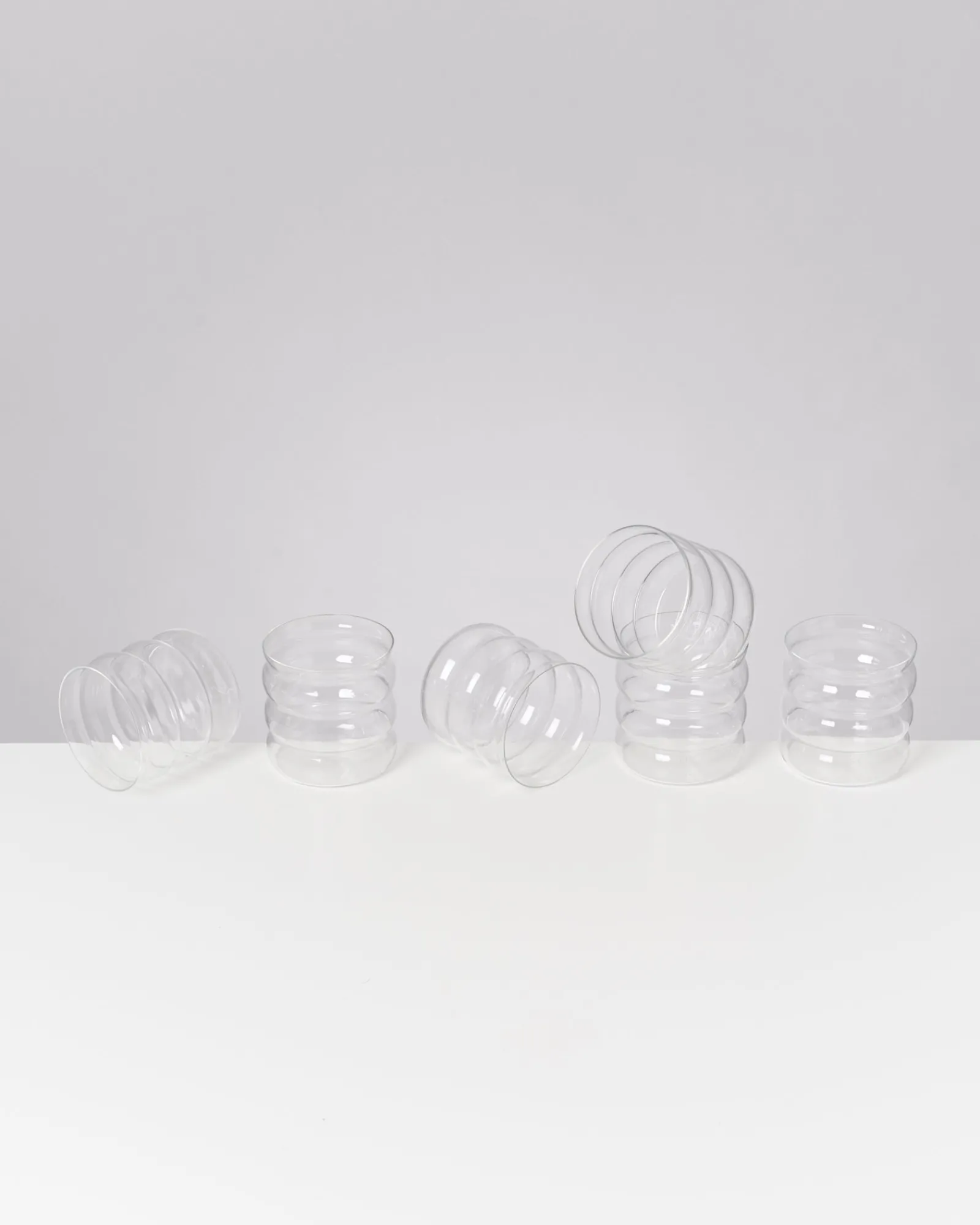 Motel a Miio Joia - Set Of 6 Glasses Bubble Classic transparent Flash Sale