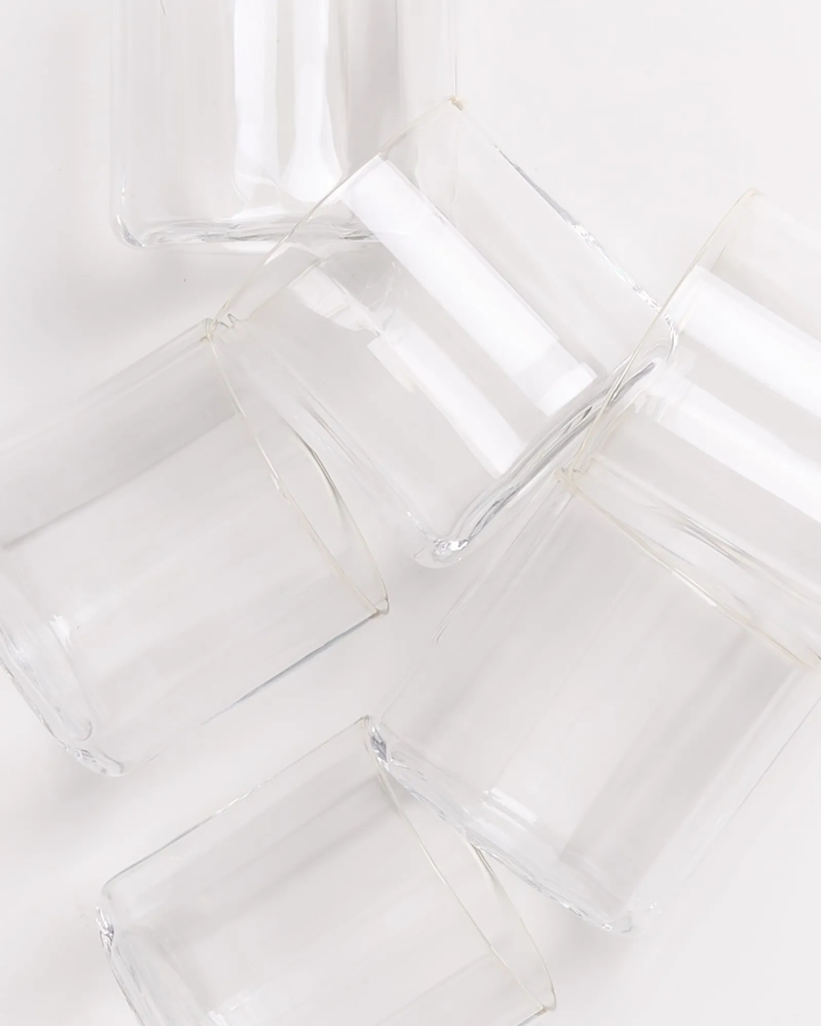 Motel a Miio Joia - Set Of 6 Glasses Flower Classic transparent New