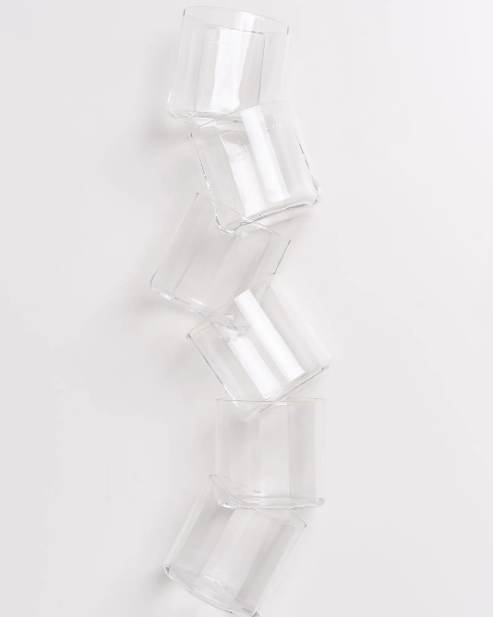 Motel a Miio Joia - Set Of 6 Glasses Flower Classic transparent New