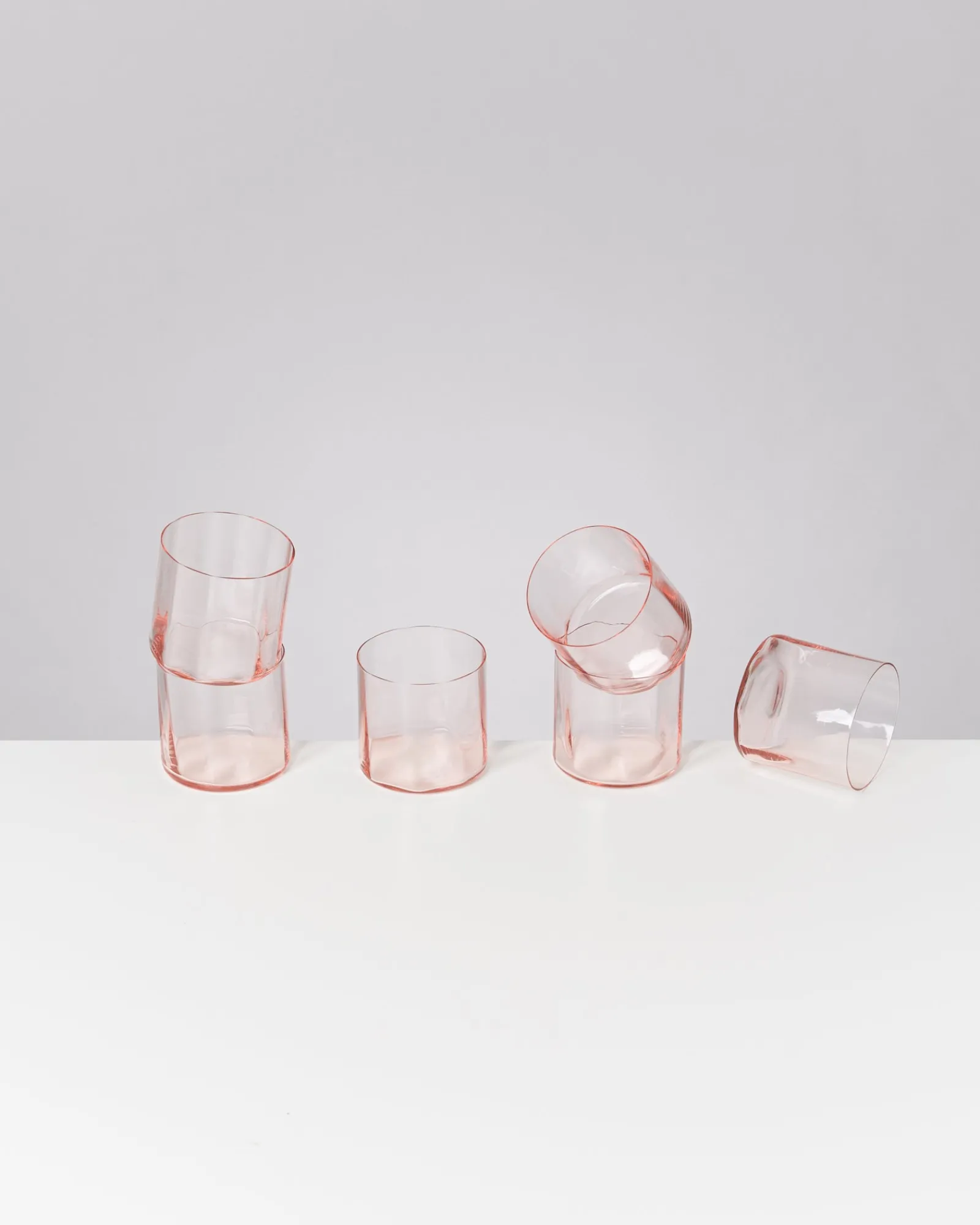 Motel a Miio Joia - Set Of 6 Glasses Flower pink opal Best