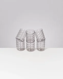Motel a Miio Joia - Set Of 6 Glasses Large Bubble e amethist Sale
