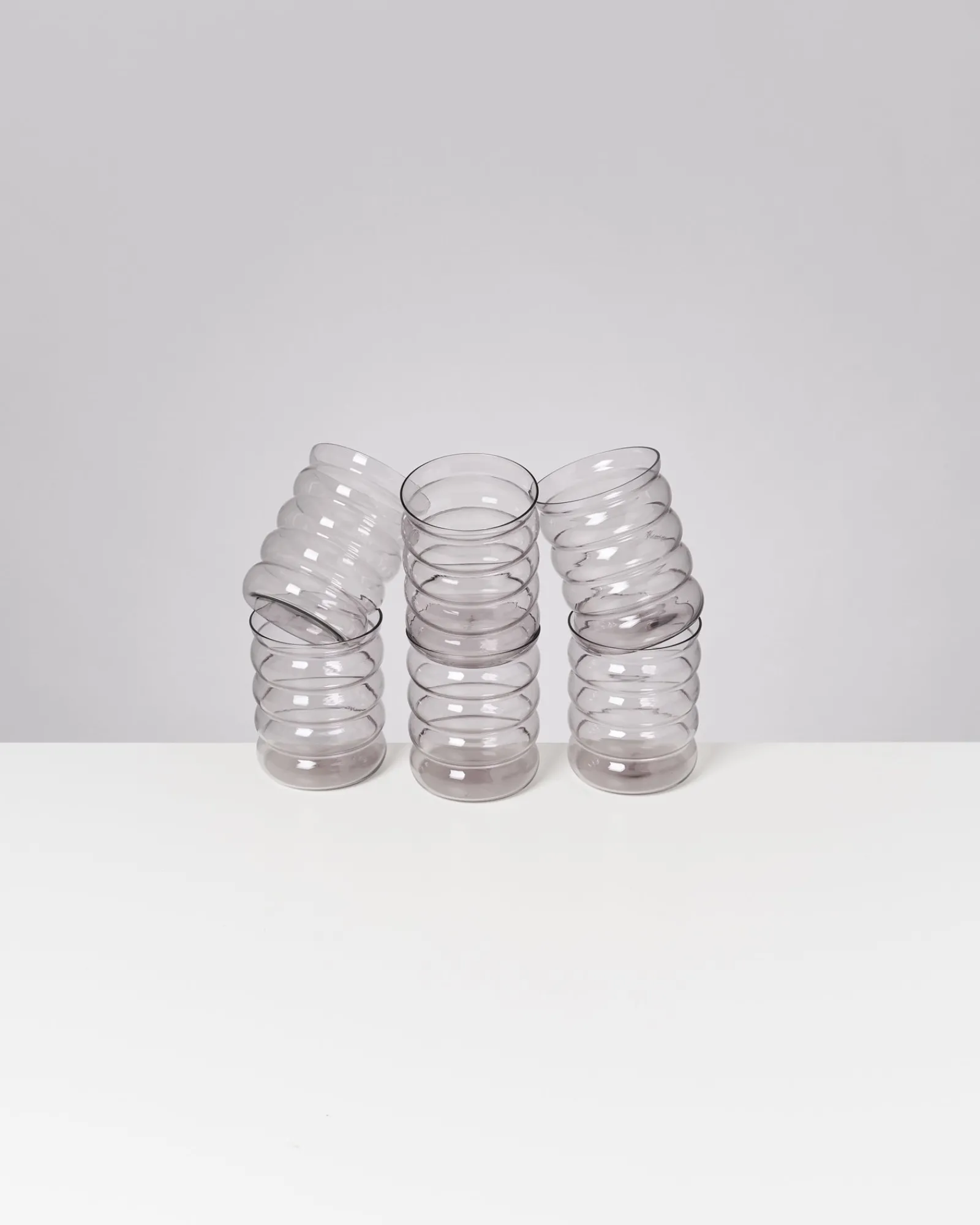 Motel a Miio Joia - Set Of 6 Glasses Large Bubble e amethist Sale