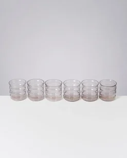 Motel a Miio Joia 6er Set Glas Bubble amethist Discount