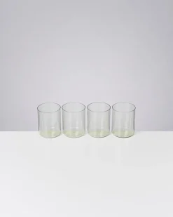 Motel a Miio Joia 4er Set Glas Groß smaragd Best