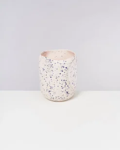 Motel a Miio João Vase L Rose Blue Speckled rosé blau gesprenkelt Flash Sale