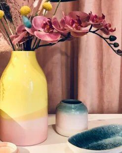 Motel a Miio Marisa Vase - yellow rose Hot