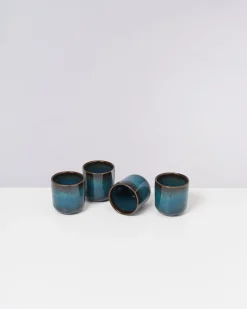 Motel a Miio Melides - Set Of 4 Cups Small Oceanblue ocean blue Outlet