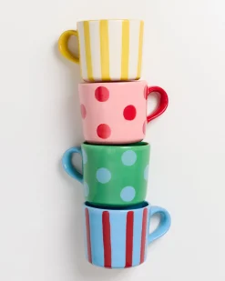 Motel a Miio X Isis-Maria Brisa Set Of 4 Mugs Cheap