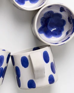 Motel a Miio Nódoa - Mug blue dots Flash Sale