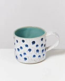 Motel a Miio Nódoa - Set Of 4 Mugs Mint With Dots mint mit Punkten Cheap