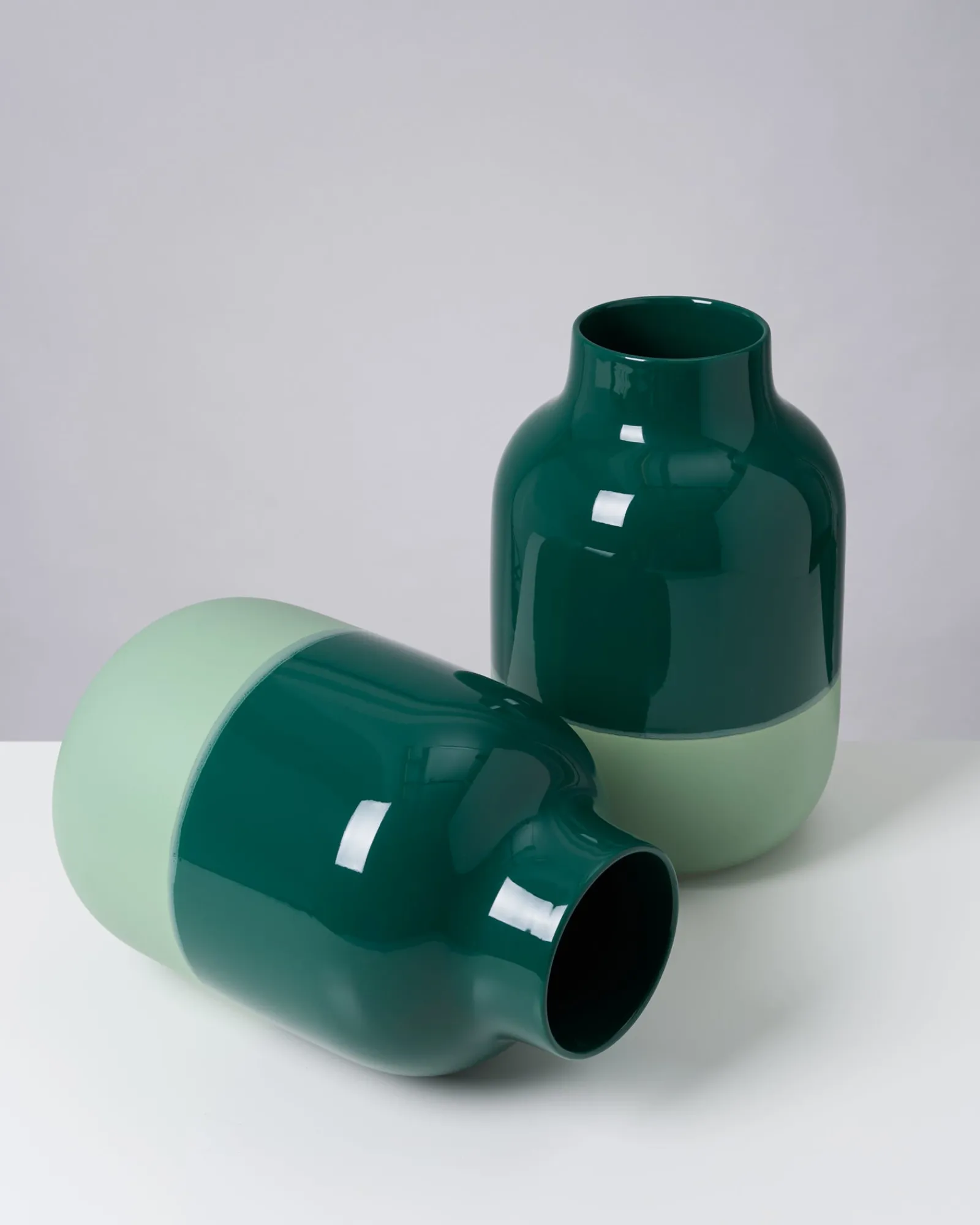 Motel a Miio Nuno Vase L - darkgreen sage New