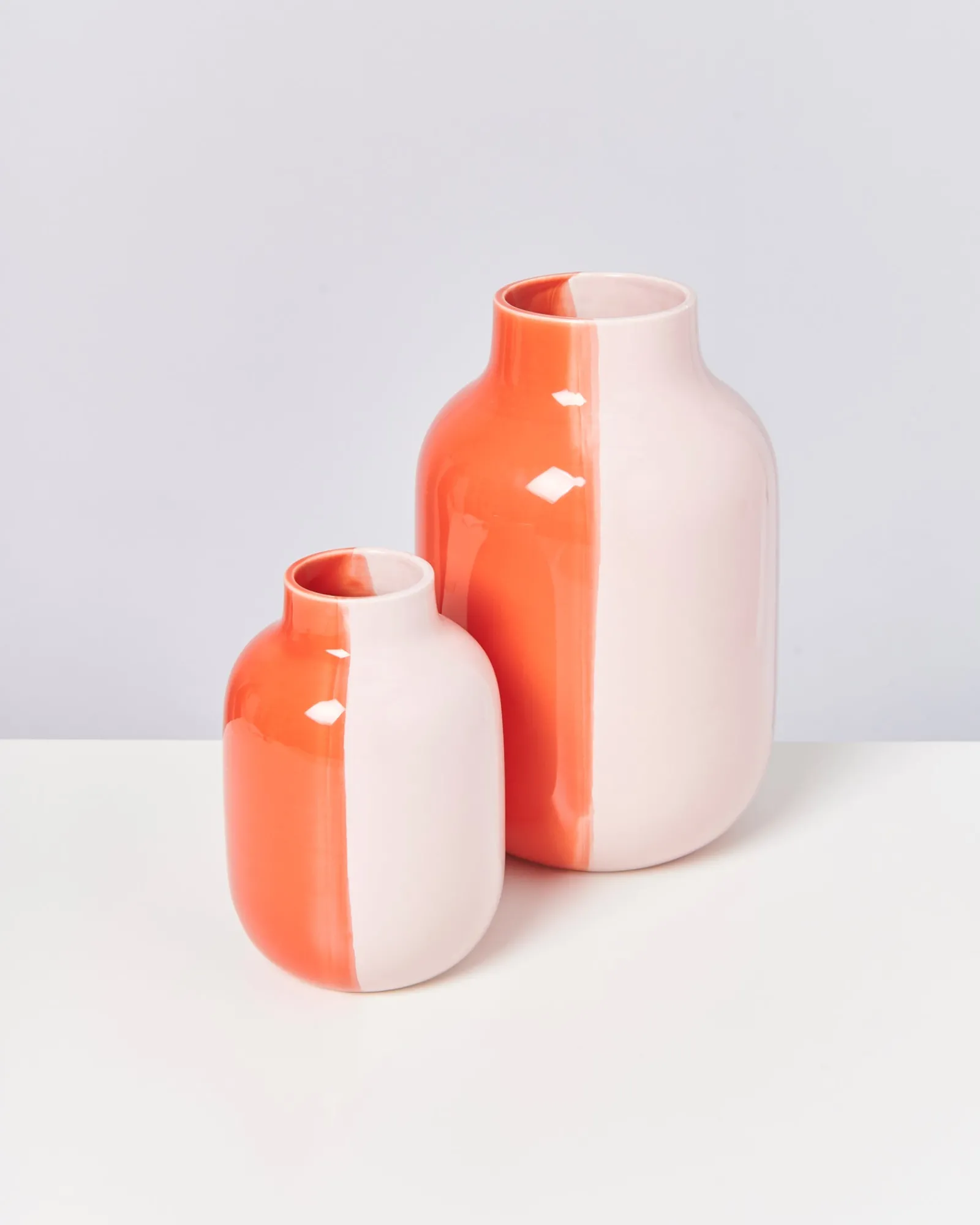 Motel a Miio Nuno Vase L - Half Coral Rose half coral rosé Outlet