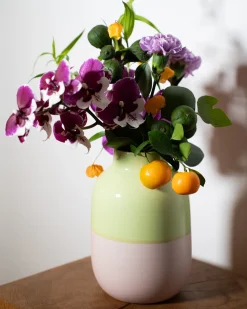 Motel a Miio Nuno Vase L lime rose Shop