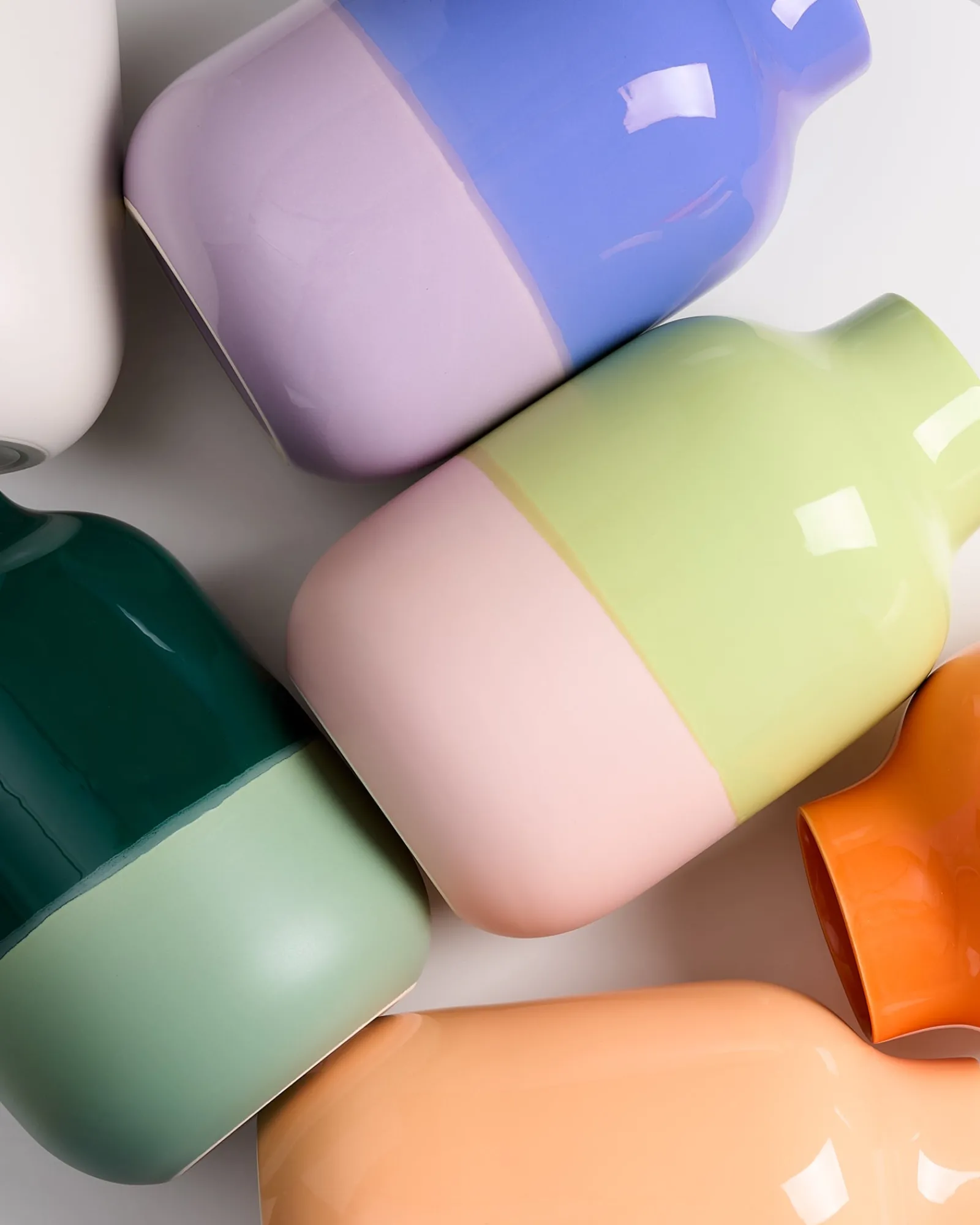 Motel a Miio Nuno Vase L lime rose Shop