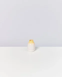 Motel a Miio Nuno Vase S - Yellow Rose gelb rosa gesprenkelt Best