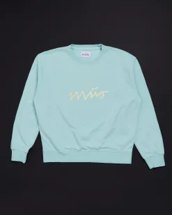 Motel a Miio Sweatshirt Women Aqua Yellow mint gelb Store
